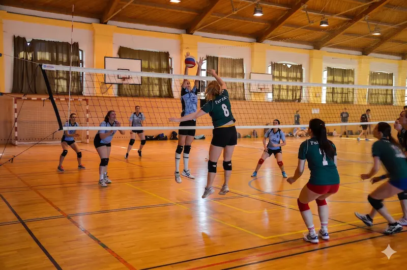 Volejbal Brno – kurty ve sportovní hale VETUNI